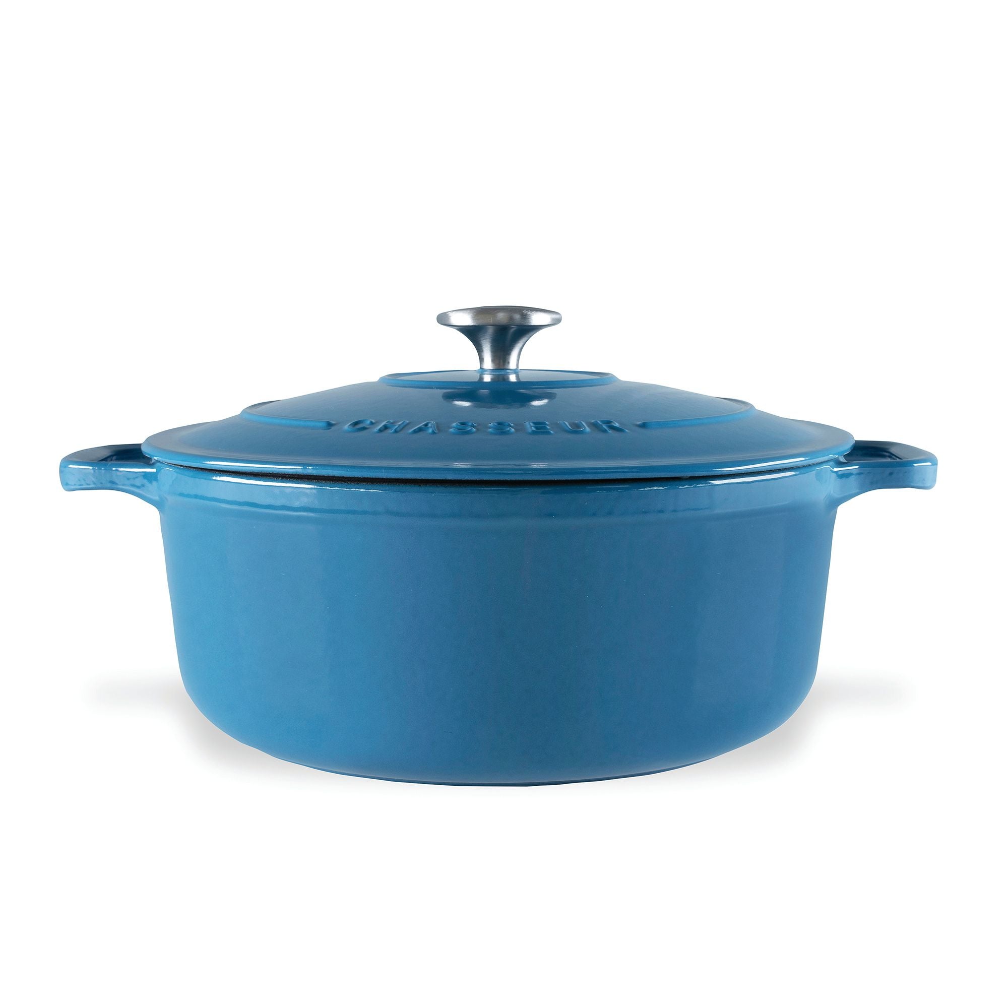 Chasseur Runder Schmortopf 26 cm / 5,0 l – Himmelblau